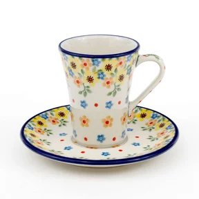 Filiżanka i spodek espresso F70 0,11l  <br> 2225X Wiosenny bukiet